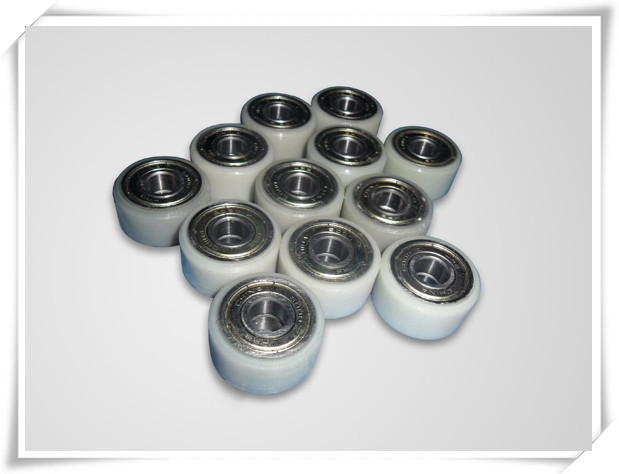 Any Color Oil Resistant Aging Resistant Polyurethane Wheels Coating with Iron Core