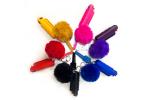 Self Defense Key Chain Pepper Spray Plastic Shell with alarm Safety