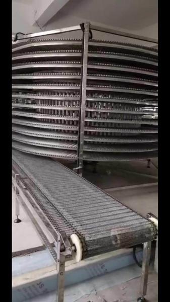Buy cheap Spiral Conveyor Food Grade Spiral Cooling Conveyor IQF Spiral Freezer from wholesalers