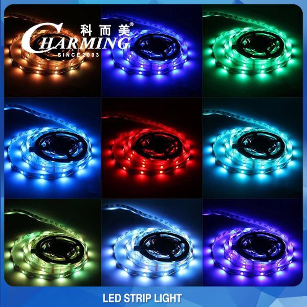 Buy cheap 14W IP42 DC12V RGB LED Strip Light 10MM Width For Night Club from wholesalers