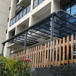Anti Typhoon Aluminum Awning Canopy Alloy Waterproof Sound Insulation Panel