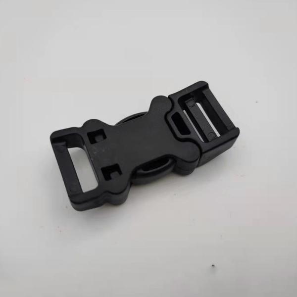 Buy cheap SGS ODM Contoured Side Release Buckle 48.2mmX20.7mm Side Squeeze Clips from wholesalers