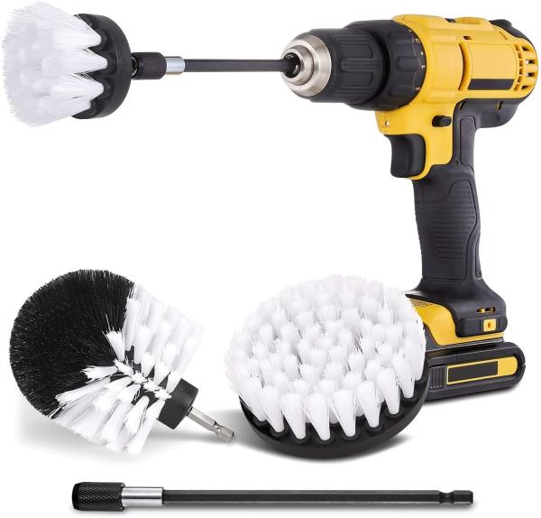 Buy cheap 310g Car Detail Drill Brush Kit 88mm Outside Diameter Drill Scrubber Attachments from wholesalers