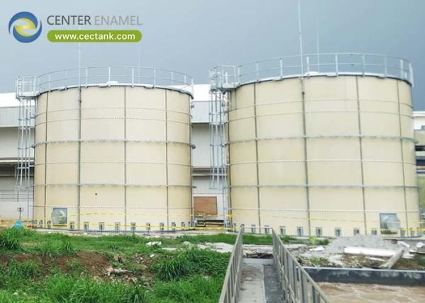 Buy cheap Center Enamel Provides Epoxy coated steel tanks For India Drinking Water Project from wholesalers