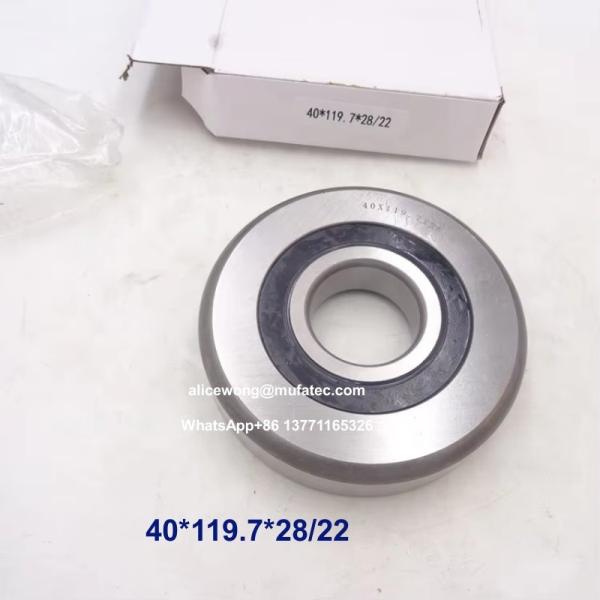 Buy cheap 40x119.7x28/22 Forklift Mast Roller Bearings Non-standard Ball Bearings from wholesalers