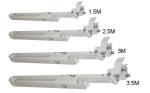High quality strong aluminum double cable awning arm awning parts for retractabl