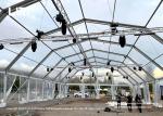 Large Aluminum Clear Span Tents Polygon Waterproof Canopy Ice Rink Tents