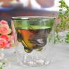 Buy cheap Green Borosilicate Double Layer Colored Drinking Glasses from wholesalers