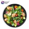 Buy cheap Europe-Pack eco friendly cornstarch biodegradable round black 10 inch fast food plates from wholesalers
