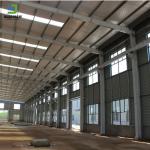 Custom Color Metal Prefab Workshop Industrial Large Metal Sheds Workshops