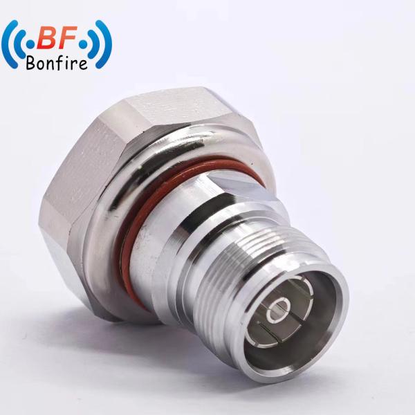 4.3/10 Male to Nin Male DC-4GHz Straight RF Connector for 1/2" Super Flexible RF
