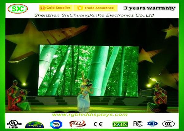 Buy cheap 5mm pitch indoor full color smd large stage led display,with 1/16 scanning from wholesalers