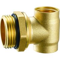 Buy cheap 6015 Brass Manifold Parts Tee End Piece w/ Self-sealing Movable Nipple for product