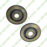 For Bentley Bentayga Rear Brake Rotors x2 OEM 4M0615601N