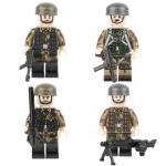 WW2 military weapons gun German soldier army mini figures building blocks