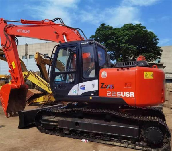 Buy cheap 22000kgs Second Hand Good condition Hitachi Excavator Red Zx225usr with 109.6kw Power from wholesalers