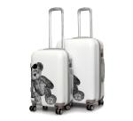 ABS PC travel trolley luggage bag from China baigou factory