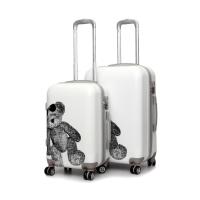 Buy cheap ABS PC travel trolley luggage bag from China baigou factory product