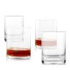 Buy cheap Handcrafted Gorgeous Glass Cube Whiskey Decanter Set Premium Glass Stoppers from wholesalers