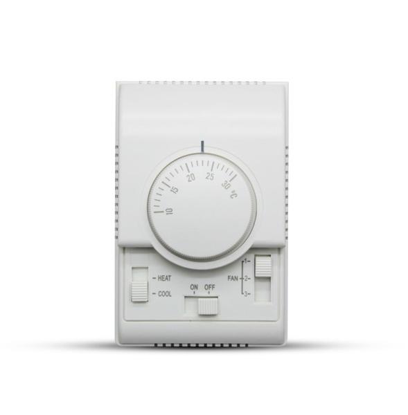 Buy cheap Wall Mounted Fan Coil Thermostat For 2 Pipe Or 4 Pipe 128mm X 84mm X 40mm from wholesalers