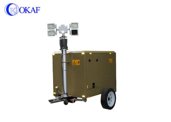 Buy cheap Emergency Vehicle Mounted Mast Dynamic High Brightness Rescue Trailer from wholesalers