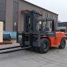 Buy cheap FD100 Diesel Operated Forklift 10000kg ISUZU 6BG1 4m Mast Forklift Counter Balance from wholesalers