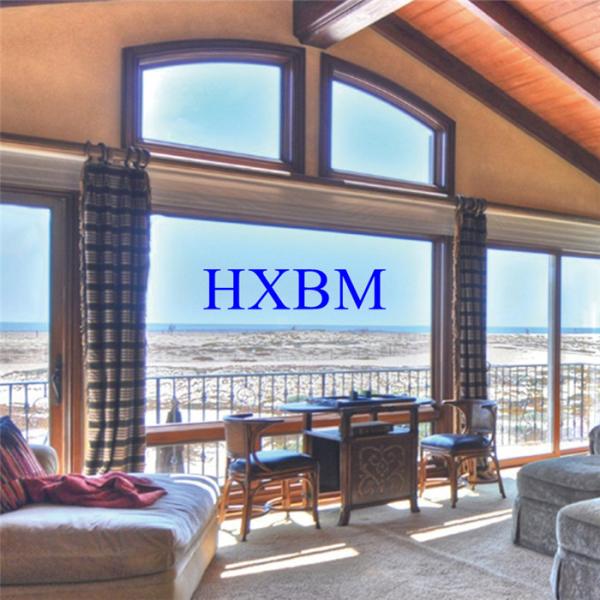 Buy cheap Arch Top Oak Wood Aluminium Clad Windows Insulated Glass from wholesalers