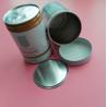 Buy cheap Empty Round Airtight Coffee Tin Plate Cans Tinplate Tea Packaging Tin Box from wholesalers