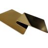 Buy cheap SS 201 Titanium Gold 8k No 8 Mirror Finish Stainless Steel Sheet from wholesalers