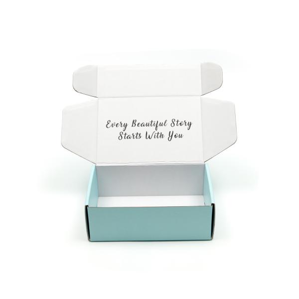 Buy cheap Recycled Corrugated Packaging Paper Box Full Color Printing For Shoes Clothing from wholesalers