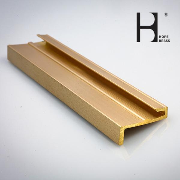Buy cheap Copper Alloy Extrusion Profile Special shape brass profiles from wholesalers