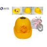 Buy cheap Work PPE Safety Helmet Light 51-61cm Solar Power Fan Rechargeable LED Lights from wholesalers