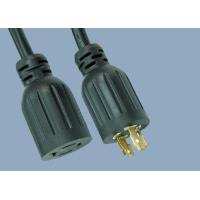 Buy cheap UL CUL CSA 3 Pole Prong NEMA L14-30P to L14-30R 30A 125V 250V Twist Locking product