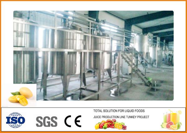 Buy cheap Turnkey ss304 Mango Puree Paste Processing Line CFM-S-09 ISO9001 Certification from wholesalers