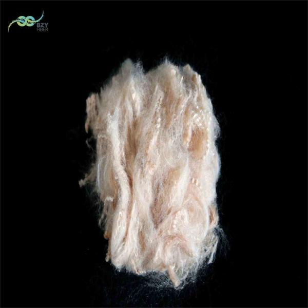 Buy cheap Palm Brown Recycled Fiber Fill Low Melt Point Polyester Staple Fiber 4D from wholesalers