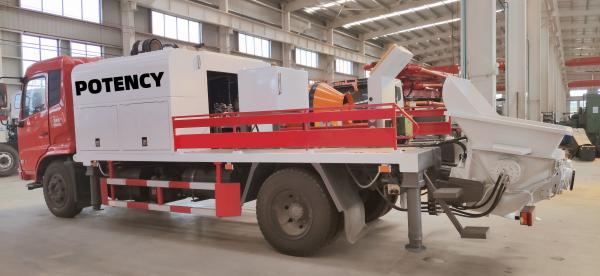 Buy cheap Open Circuit Truck Mounted Pumps 960m Max Theoretical Horizontal Reach from wholesalers