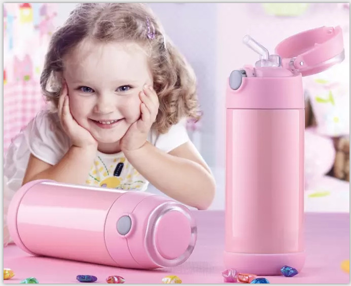 350ml Double wall kids stainless steel vacuum flasks thermos