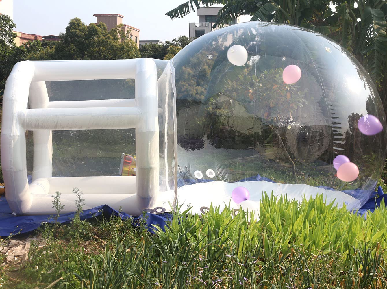 Outdoor Camping Wedding Party Transparent Inflatable Bubble Balloons House