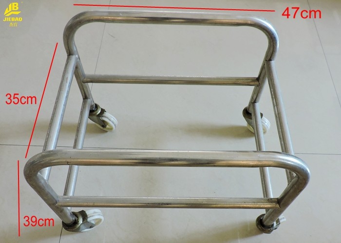 Portable Grocery Basket With Wheels , Durable Grocery Store Shopping Baskets