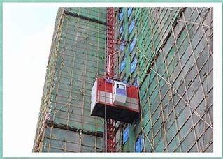 Buy cheap GOST-R Industrial Lift VFD Cage Construction Site Elevator from wholesalers