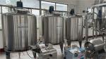 Small Scale Yoghurt Production Line 304 Stainless Steel Yoghurt Production