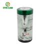 Buy cheap Tea Tin Can Customized Empty Round Normal Lid Size 90mm 0.18-0.25 mm Thickness from wholesalers