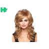 Buy cheap Synthetic Long Ladies Synthetic Wigs Heat Resistant Fiber Dark Blonde Wigs from wholesalers