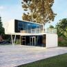 Buy cheap Apple Cabin Villa 20ft Double Floor Glass Landscape Sliding Window from wholesalers