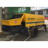 Buy cheap Electric Motor Trailer Concrete Pump , Industrial Peristaltic Concrete Squeeze Pump from wholesalers