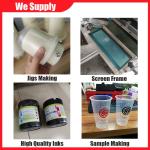 120KG Mug Screen Printing Machine 110V 50W Coffee Cup Printing Machine