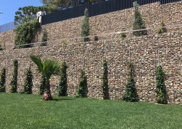 Buy cheap Landscape Construction Retaining Wall Gabion Baskets High Strength from wholesalers