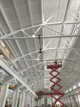 2.5m-7.3m Industrial Commercial Ceiling Fans For Machinery Repair Shops
