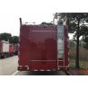 Buy cheap 276kw Sinotruk HOWO Chassis Water Tanker Fire Truck Flattop Lengthen Cabin from wholesalers
