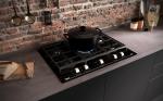 Industrial Style Modern Minimalist Kitchen Cabinets Design Customized Black